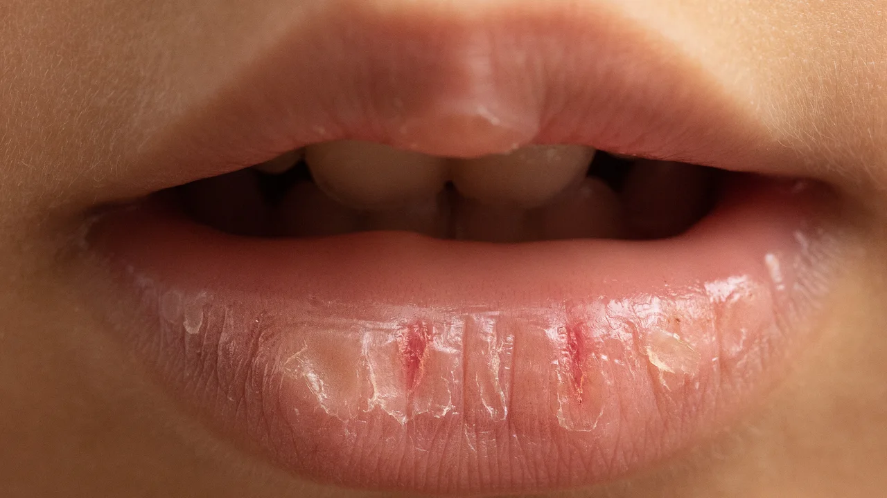 Nasal Blockage → Mouth Breathing → Recurring Throat Infections & Dry Lips